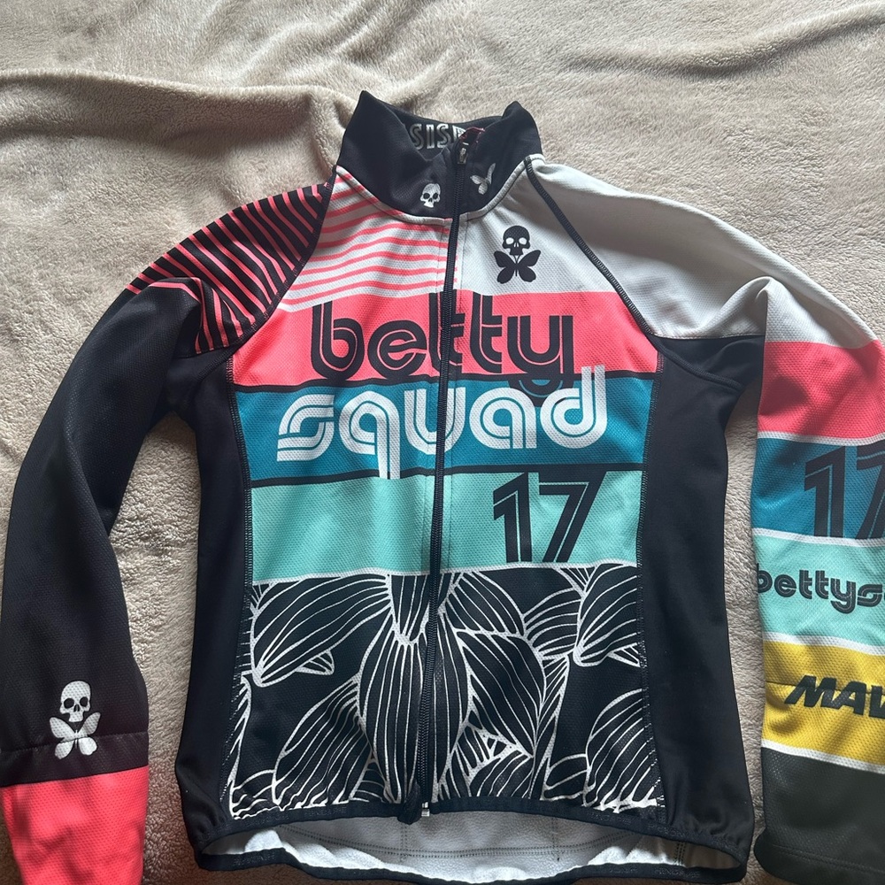 Colorful Betty Squad Cycling Jacket